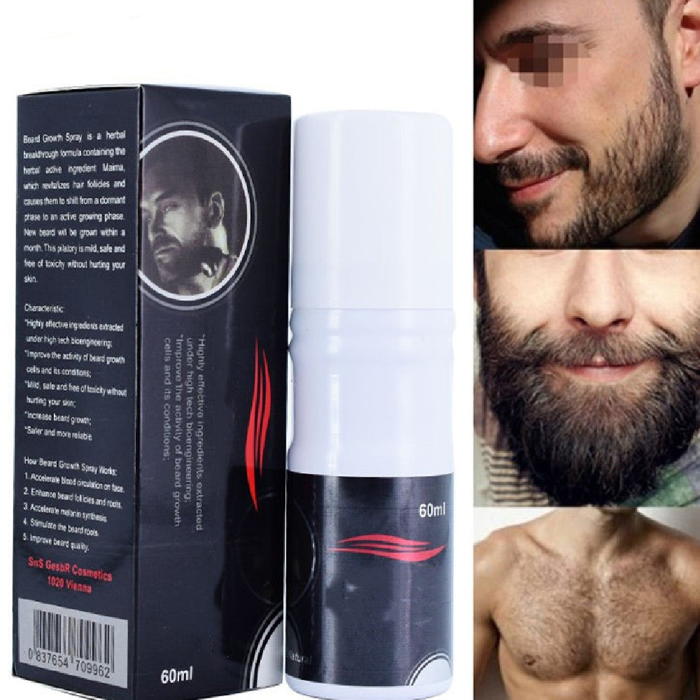 Beard Growth Oil Spray