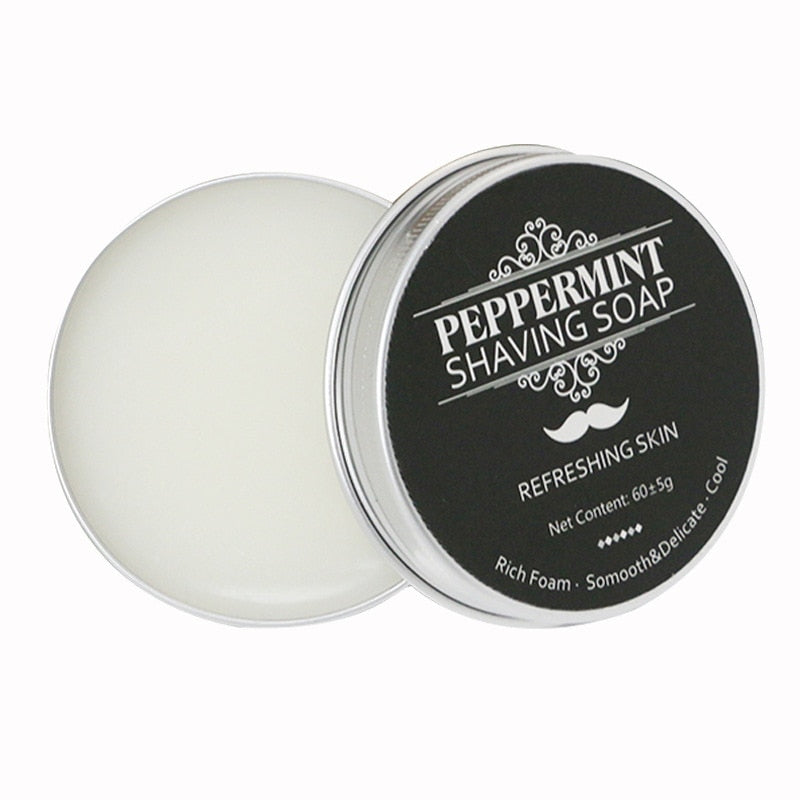 Mint Scented Men's Shaving Soap