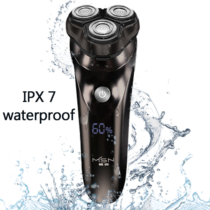 IPX7 Waterproof Rechargeable Beard Trimmer