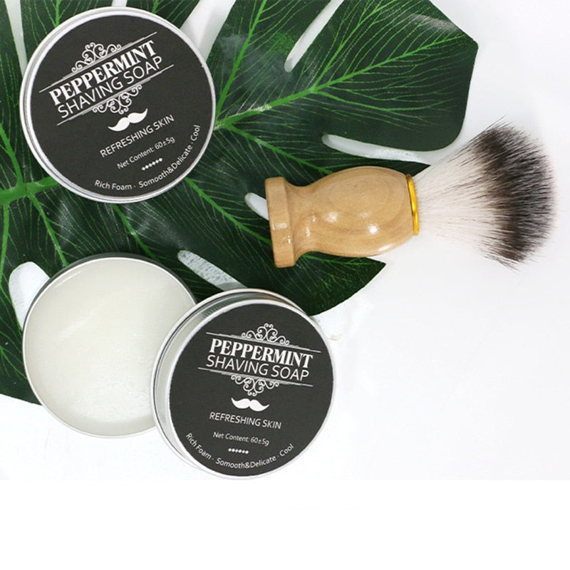 Mint Scented Men's Shaving Soap
