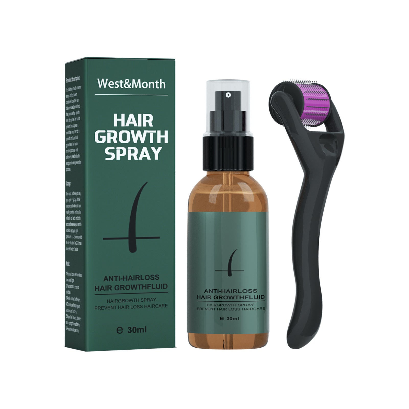 Nourishing Beard Growth Spray Set