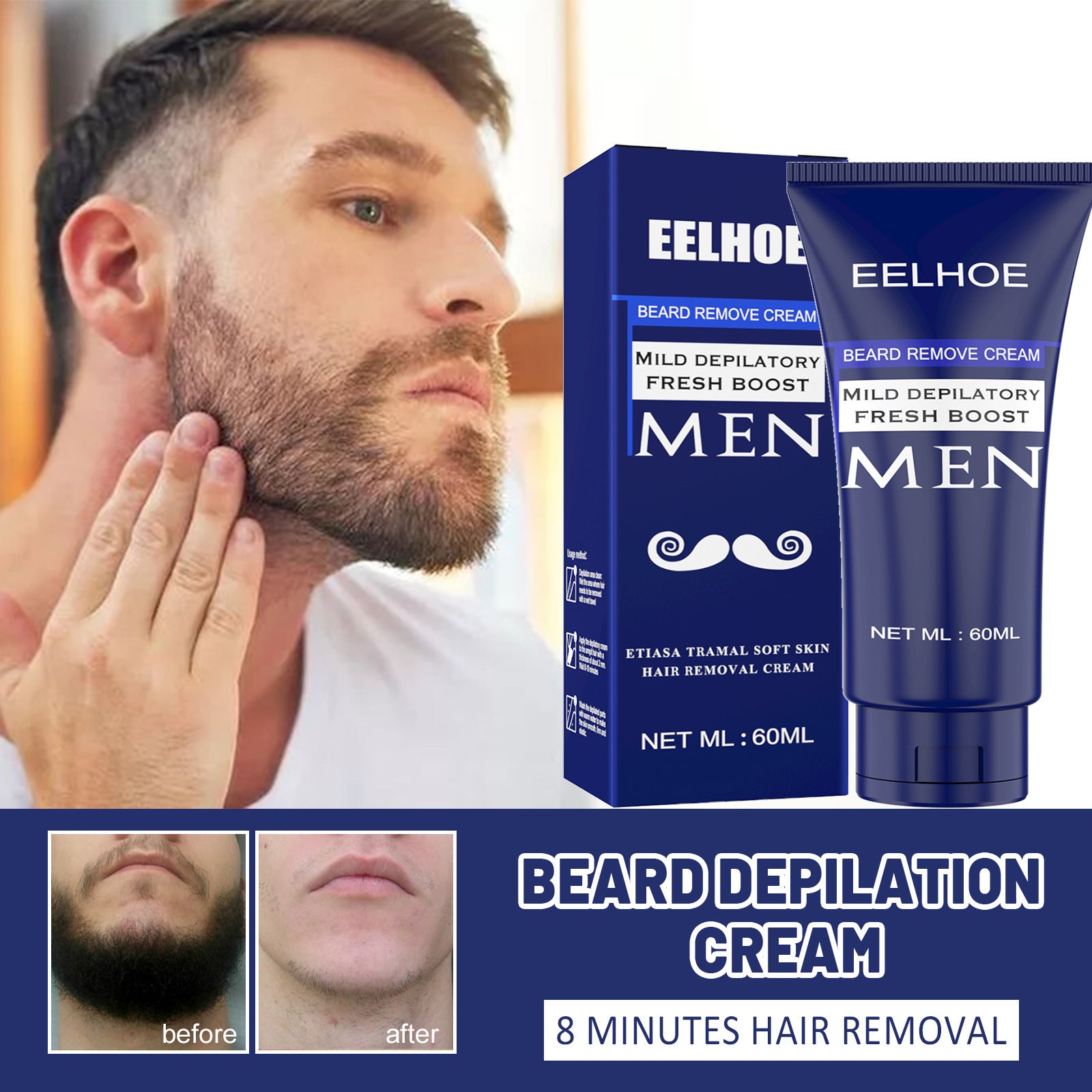 Men's Hair Removal Cream