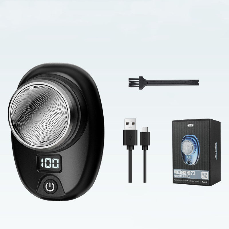 Digital Waterproof Travel Shaver