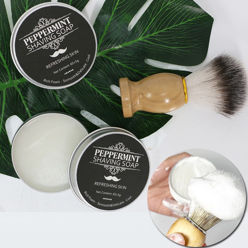 Mint Scented Men's Shaving Soap