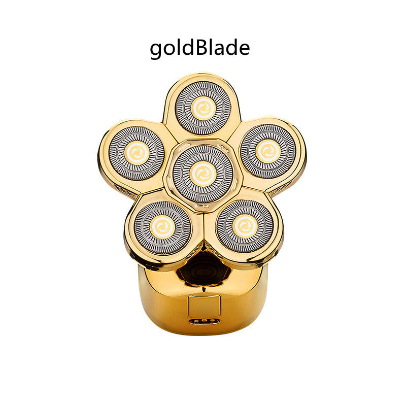 6-Head Digital Electric Shaver
