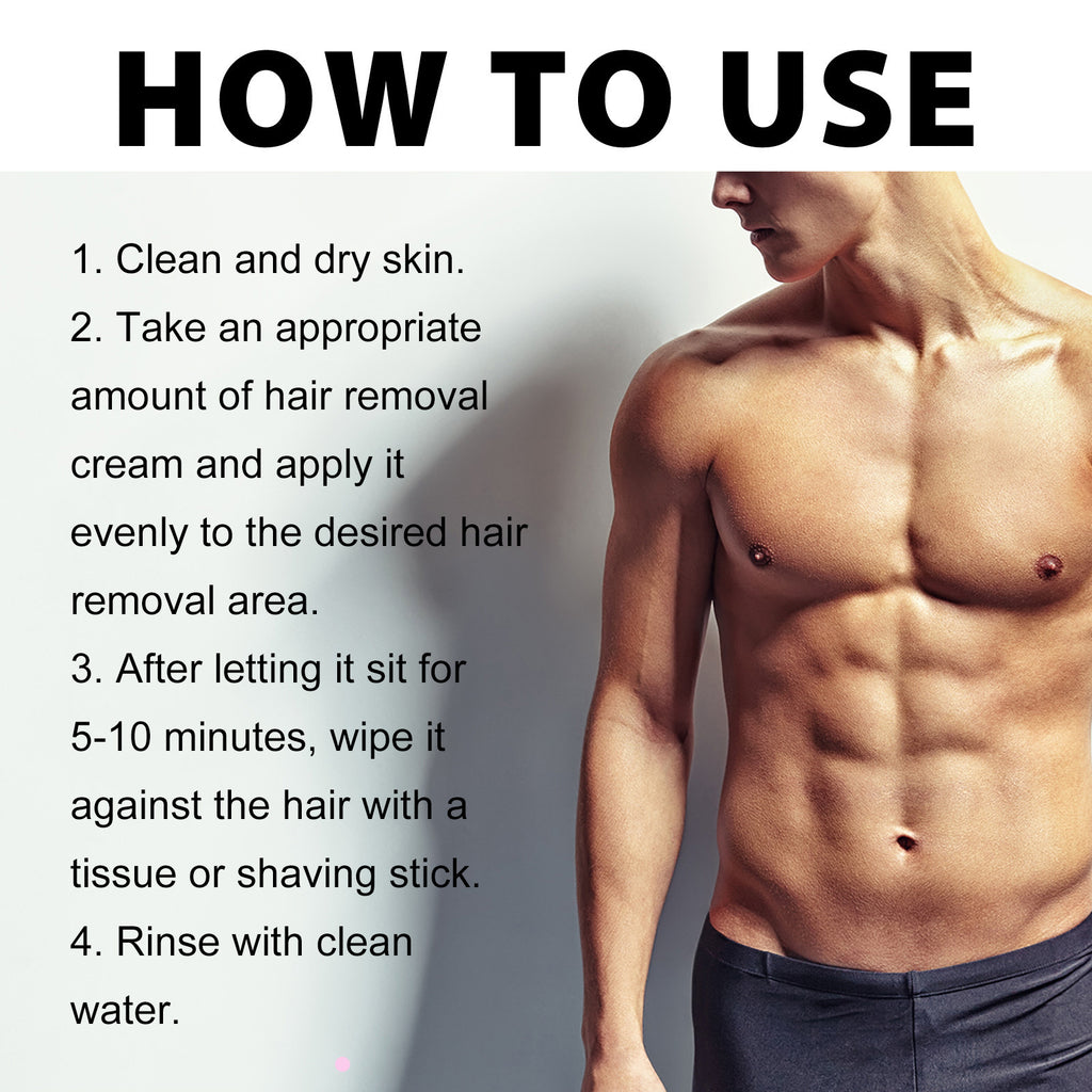Men's Body Depilatory Cream