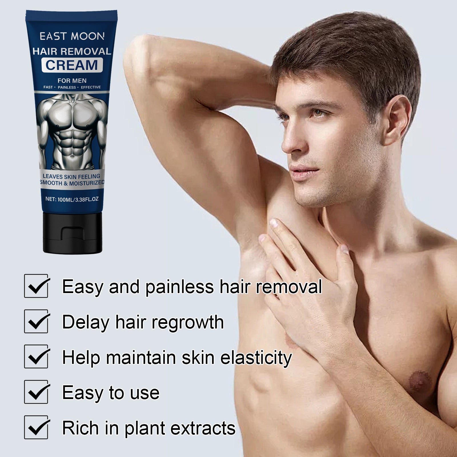 Men's Body Depilatory Cream