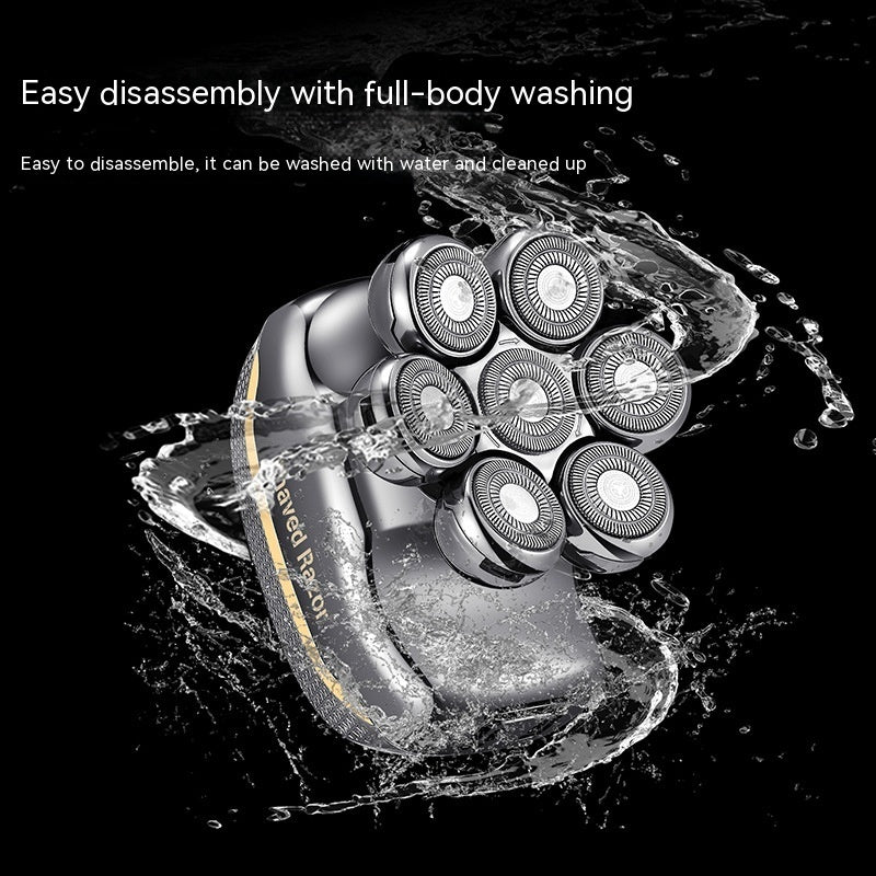 7-Head Intelligent Electric Shaver