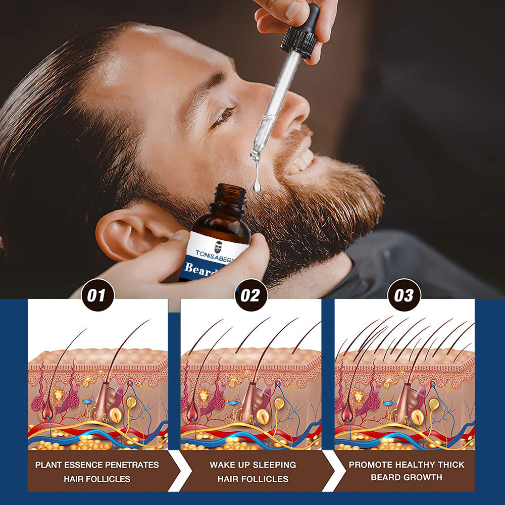 Beard Oil for Skin Softening