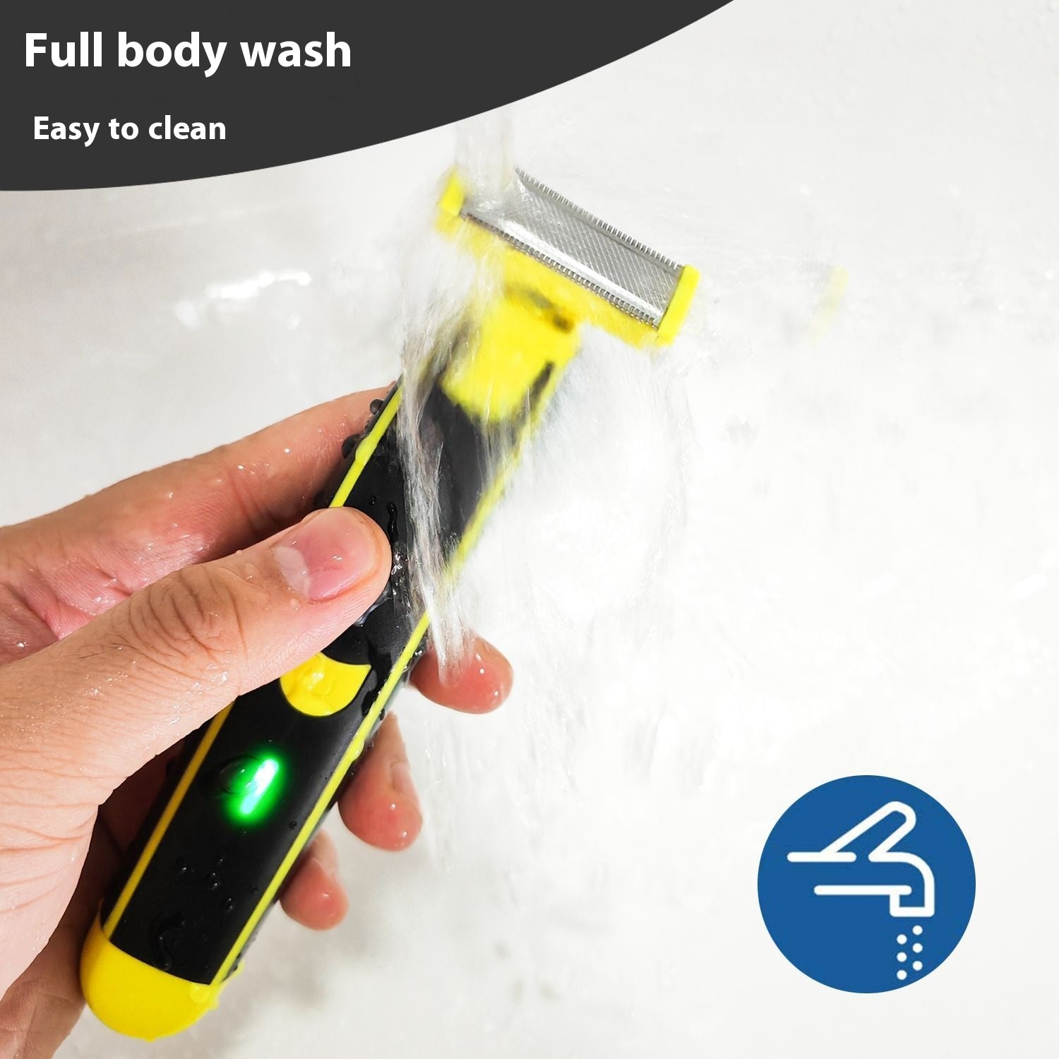 Men's Fully Washable Shaver
