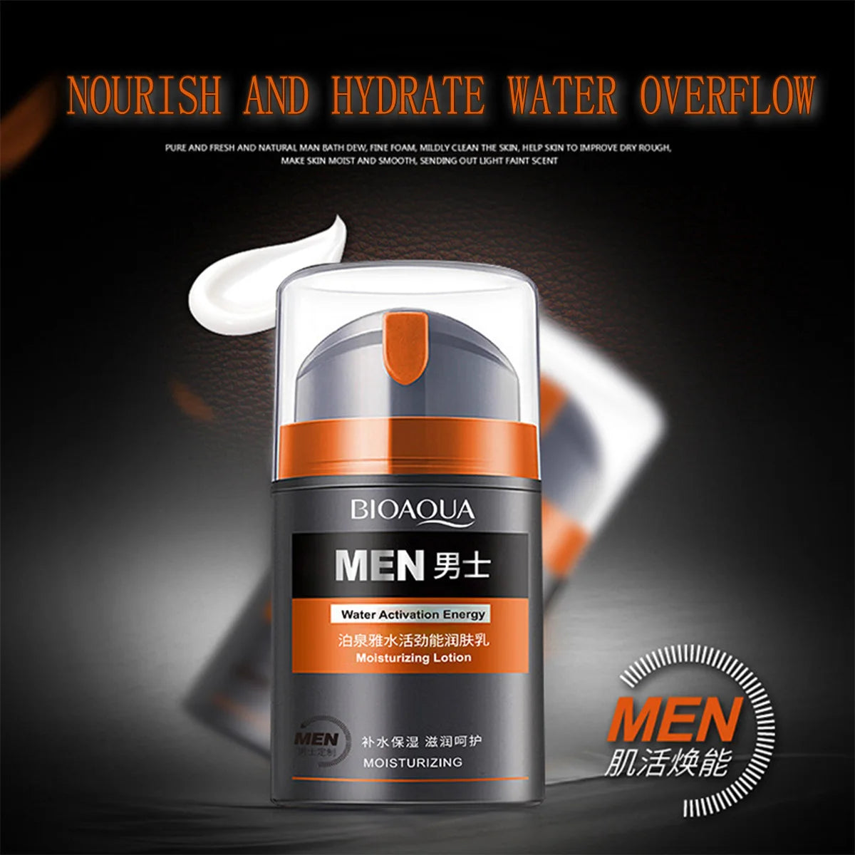 Men's Oil Control and Moisturizing Face Cream Hydrating Anti-Aging Smooth Wrinkles Shrink Pores Whitening Facial Men Skin Care