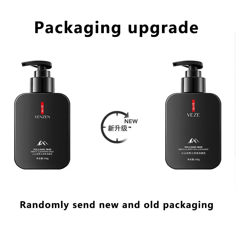 Refreshing Oil Control Moisturizing Facial Cleanser Deep Cleansing Moisturizing Facial Cleanser For Men