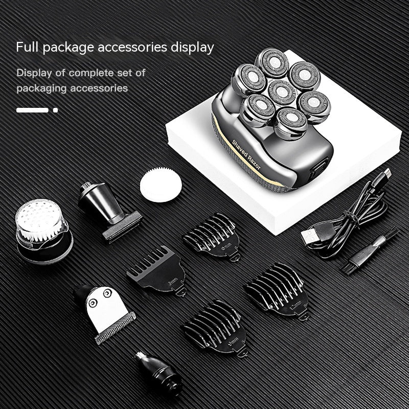 7-Head Intelligent Electric Shaver