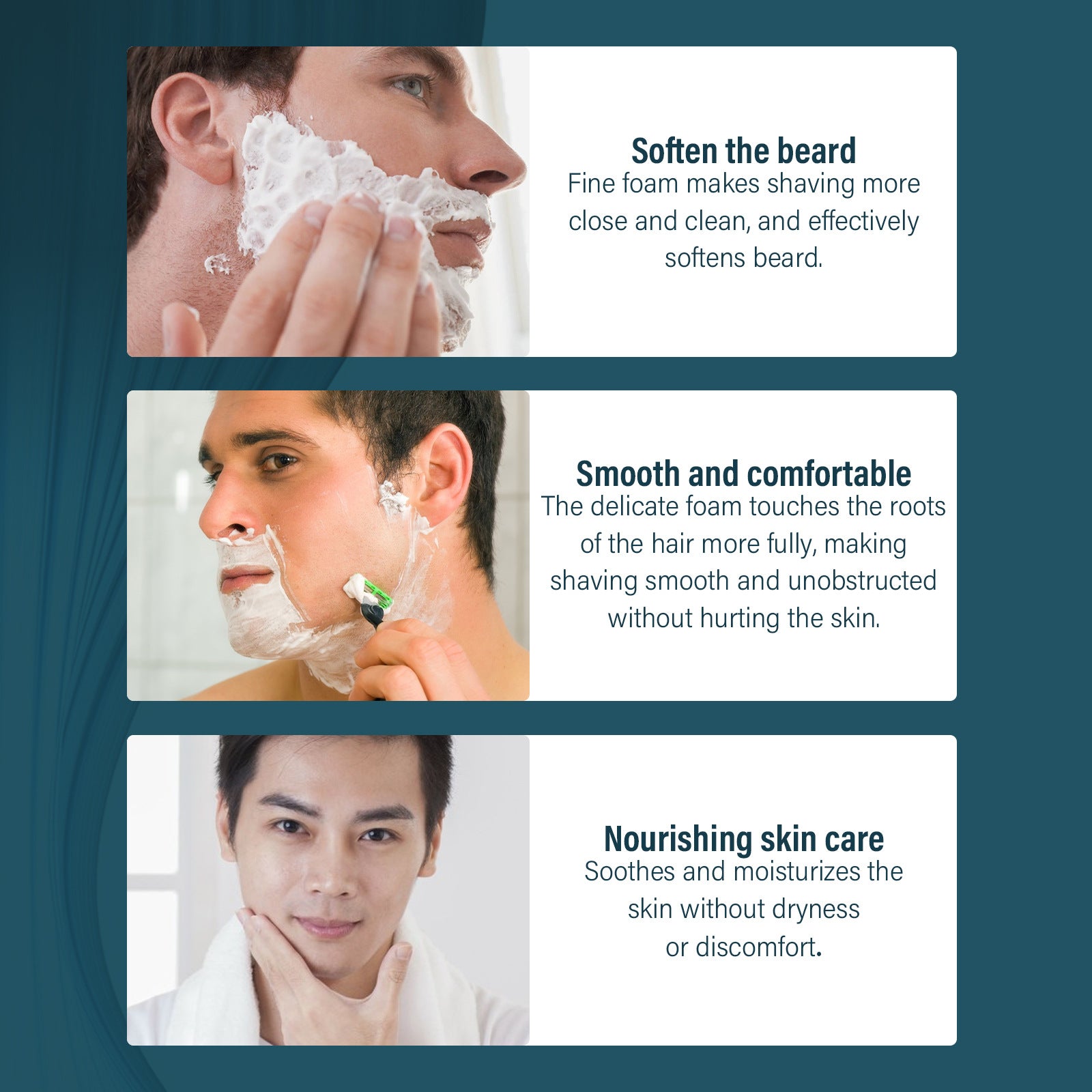 Men's Foam Shaving Cream