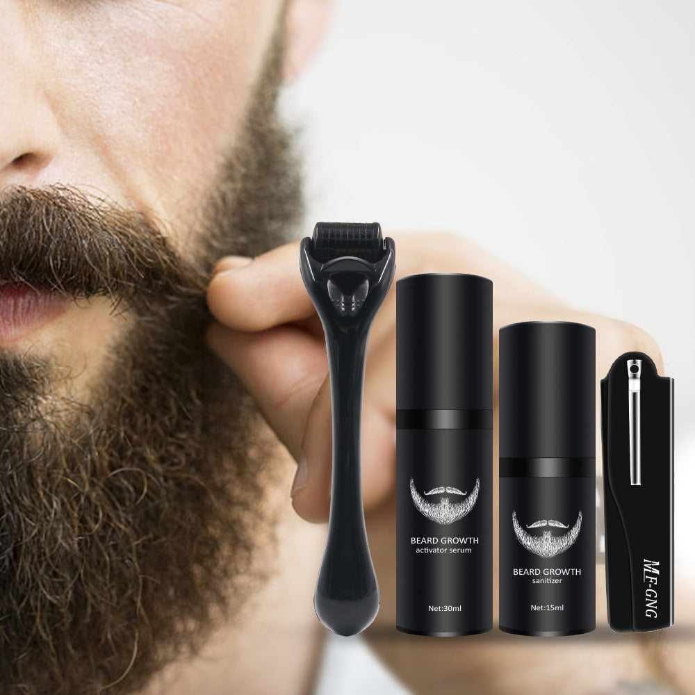 Beard Roller Grooming Kit