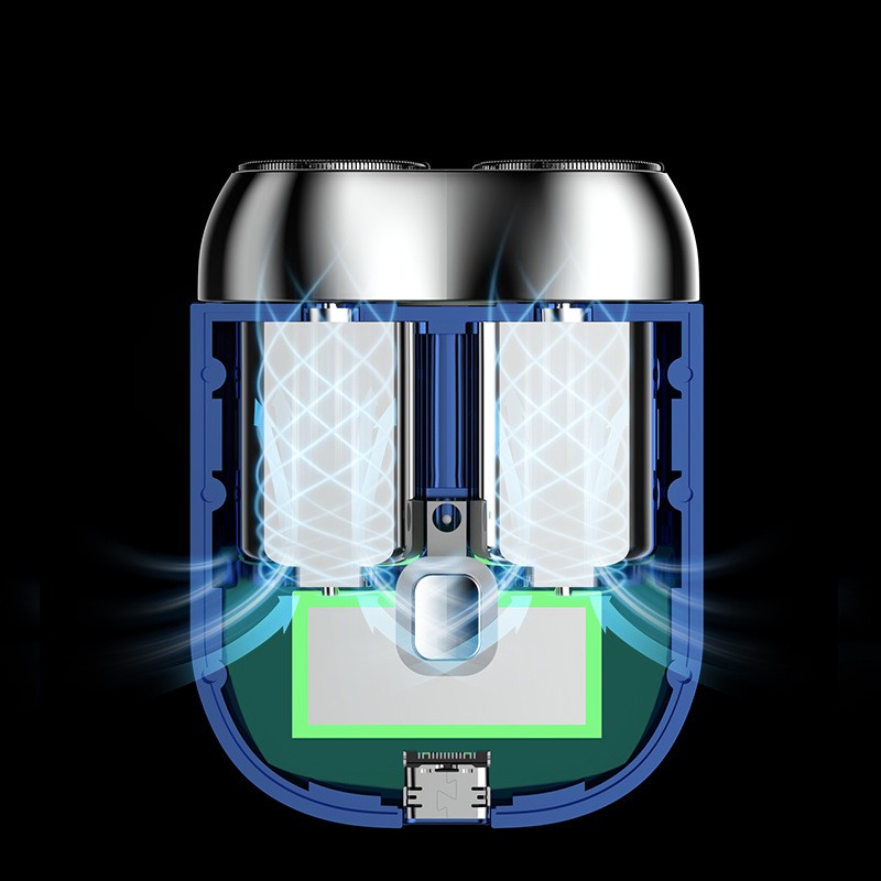 Compact Double Head Electric Shaver