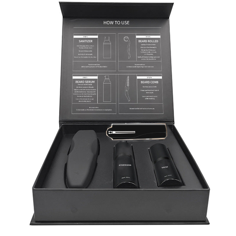 Beard Roller Grooming Kit