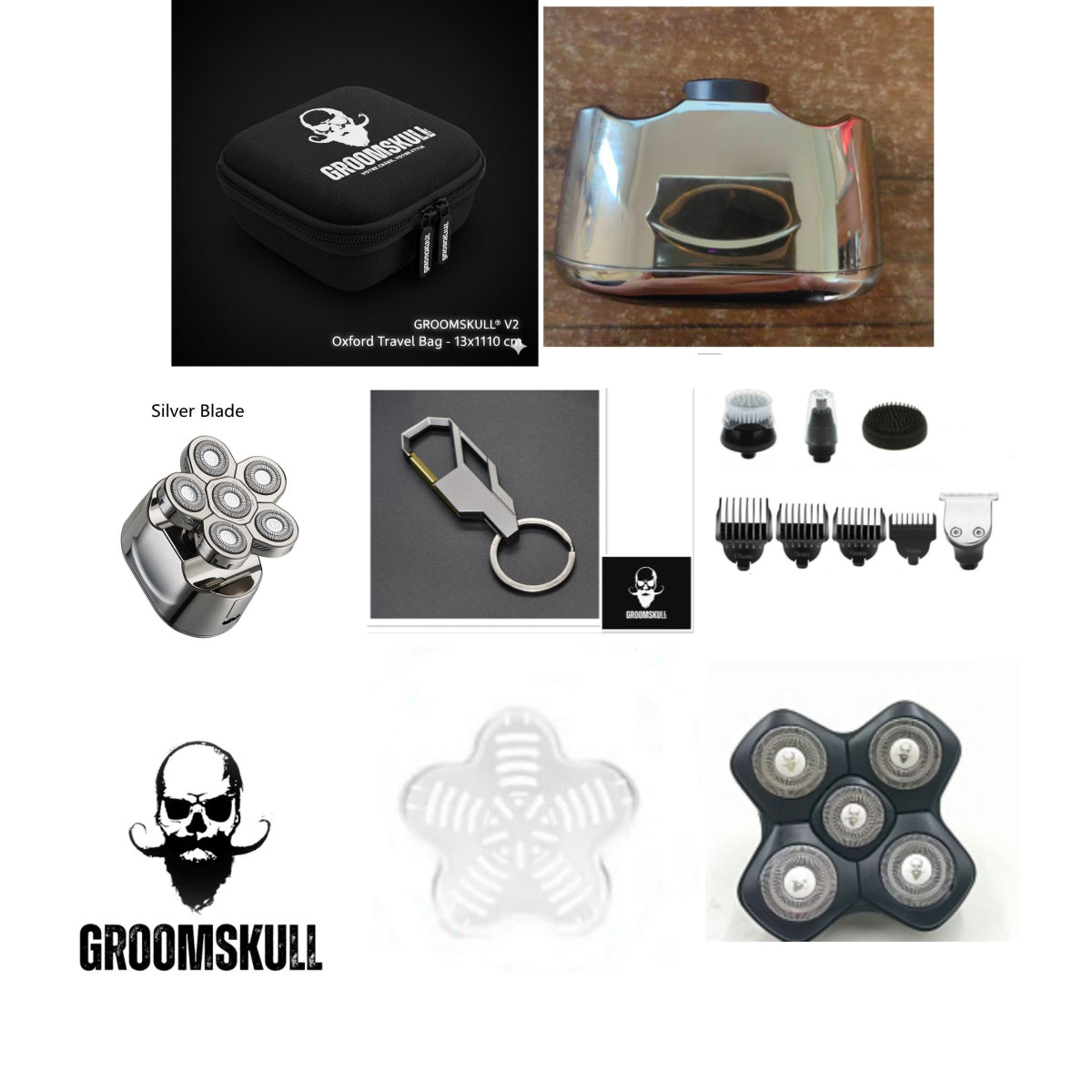 6-Head Digital Electric Shaver