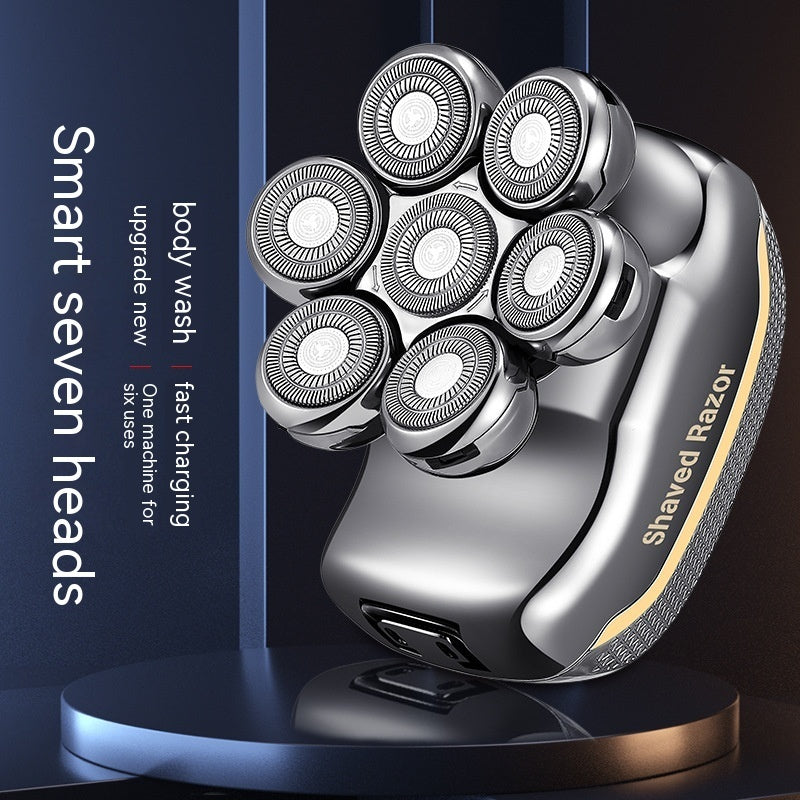 7-Head Intelligent Electric Shaver