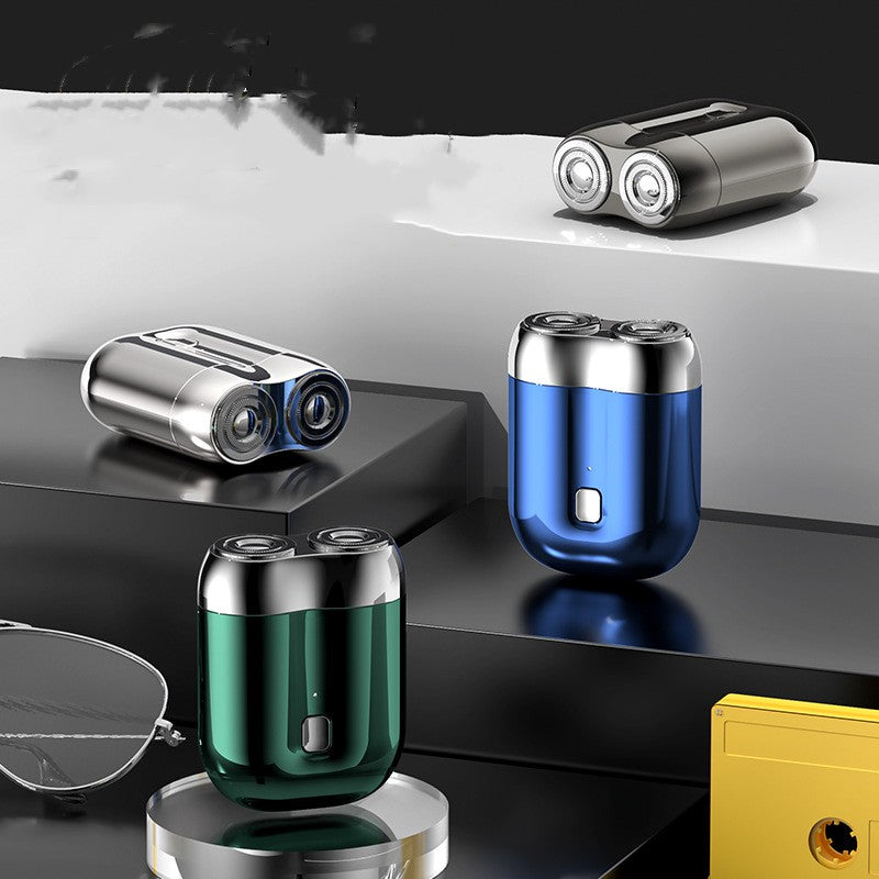 Compact Double Head Electric Shaver