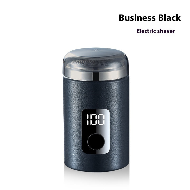 Mini Electric Shaver with Power Display