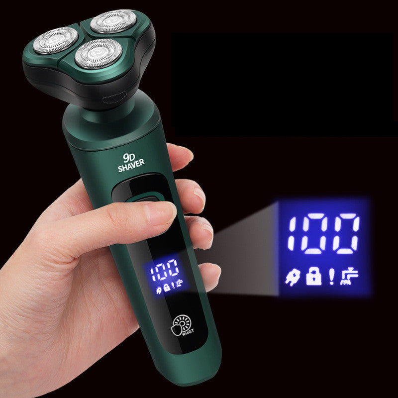 Digital Display Electric Shaver