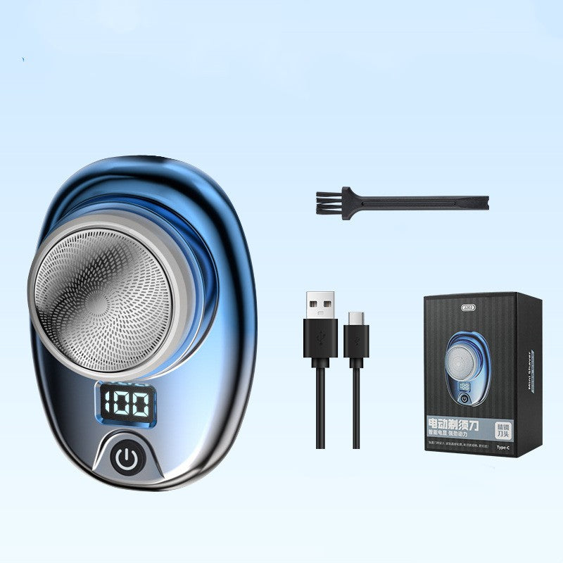 Digital Waterproof Travel Shaver