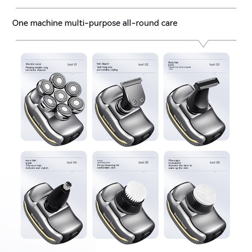 7-Head Intelligent Electric Shaver