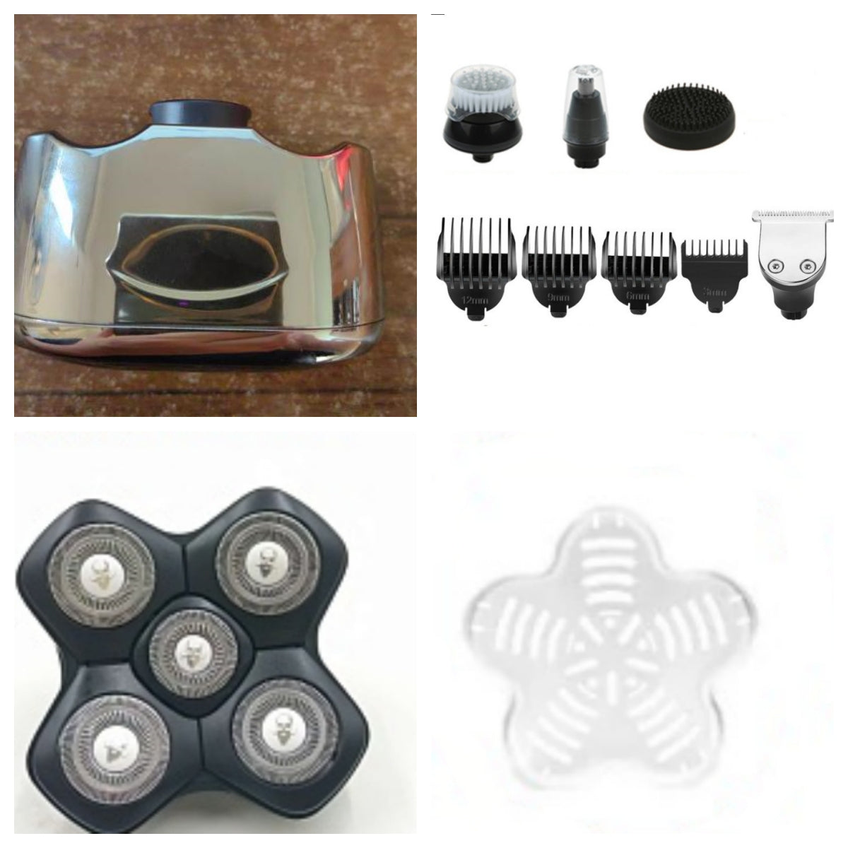 6-Head Digital Electric Shaver