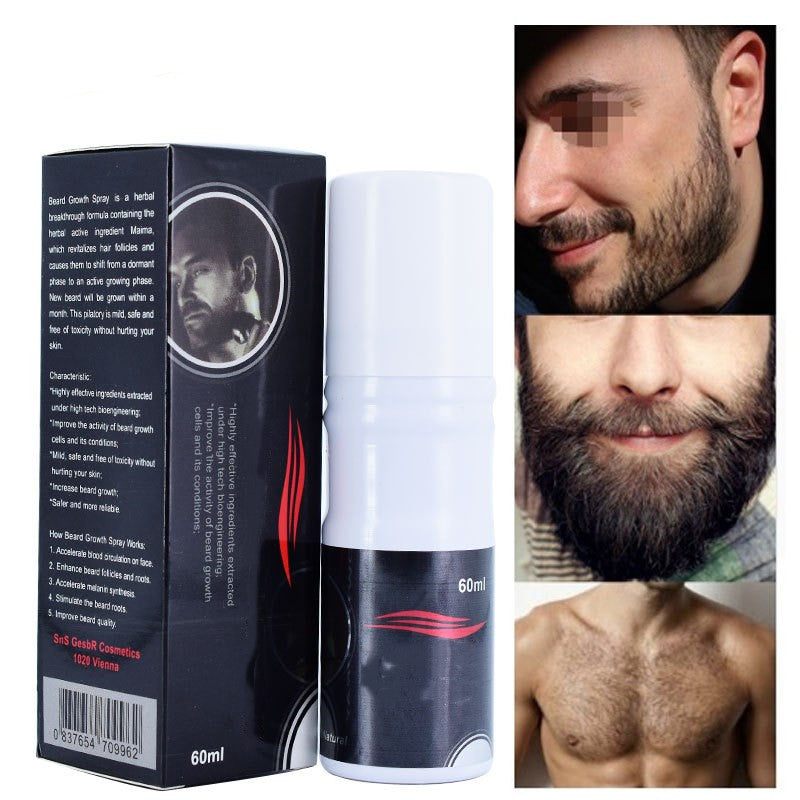 Beard Growth Oil Spray